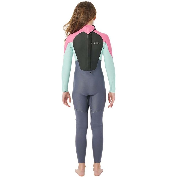 2022 Rip Curl Junior Omega 5/3mm GBS Back Zip Wetsuit 112BFS - Pink